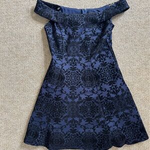 Off the shoulder mini dress, size small